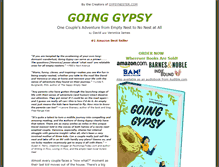 Tablet Screenshot of goinggypsybook.com